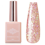 UV Gel - 4738 - Chrome Glam Gel - Rainbow Peach